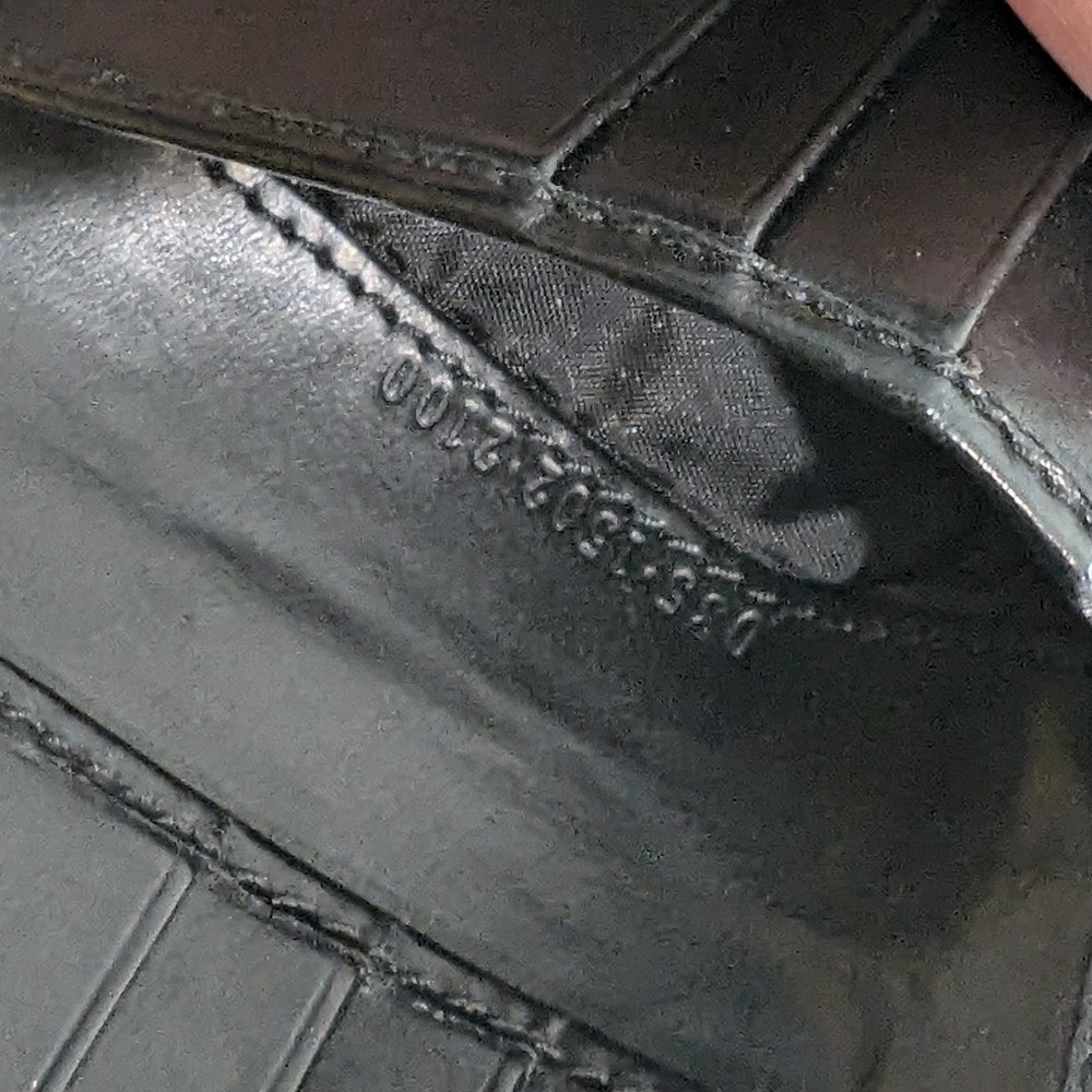 Gucci Vintage Leather & Canvas Wallet - Picture 9 of 12